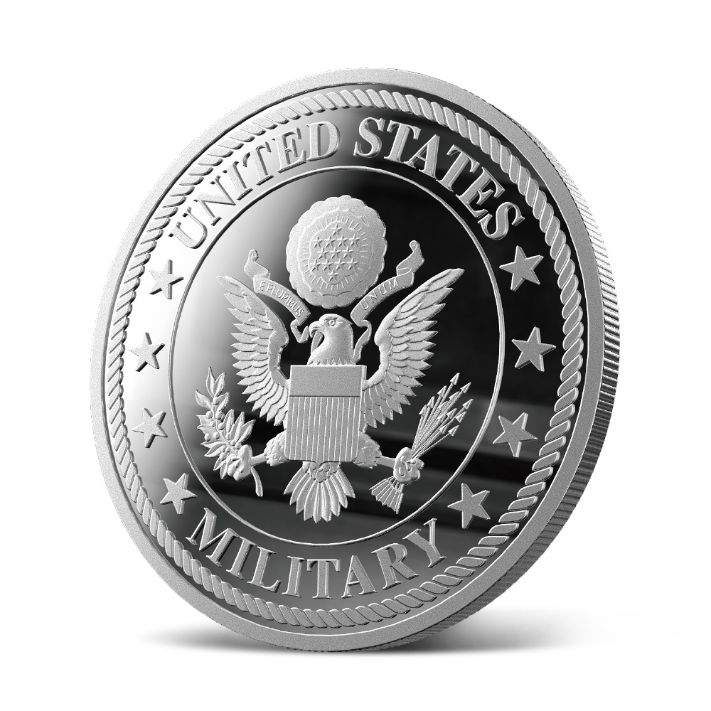 Custom 3D Die Struck Mint Coins 1.75" 11