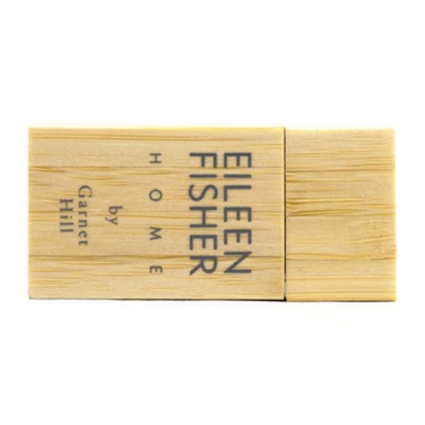 1 GB Rectangular Wooden USB Flash Drives w/ Magnetic Closure 7