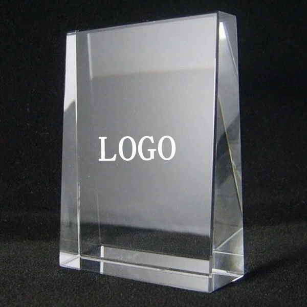 Crystal Glass Plaque Award 3
