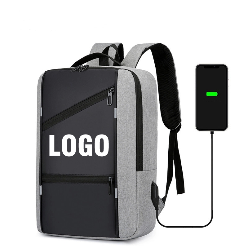 Custom Laptops Backpack with USB Charging Port 1