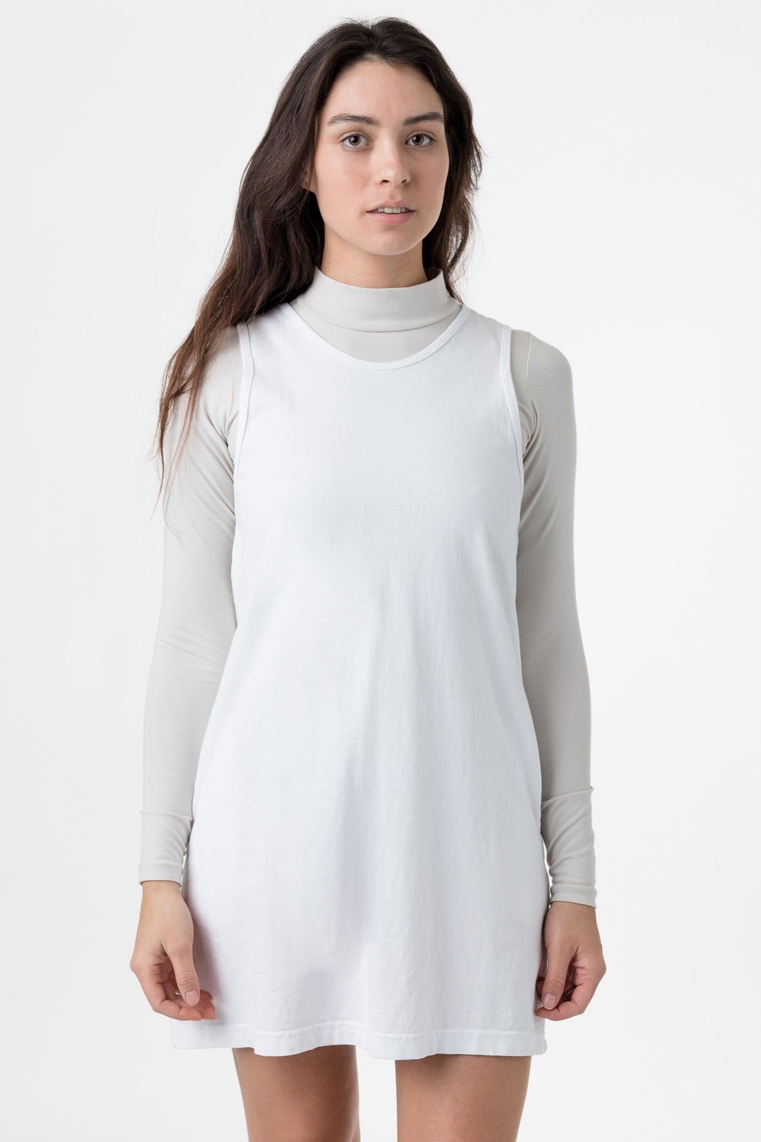 6.5 OZ GARMENT DYE TANK DRESS 9