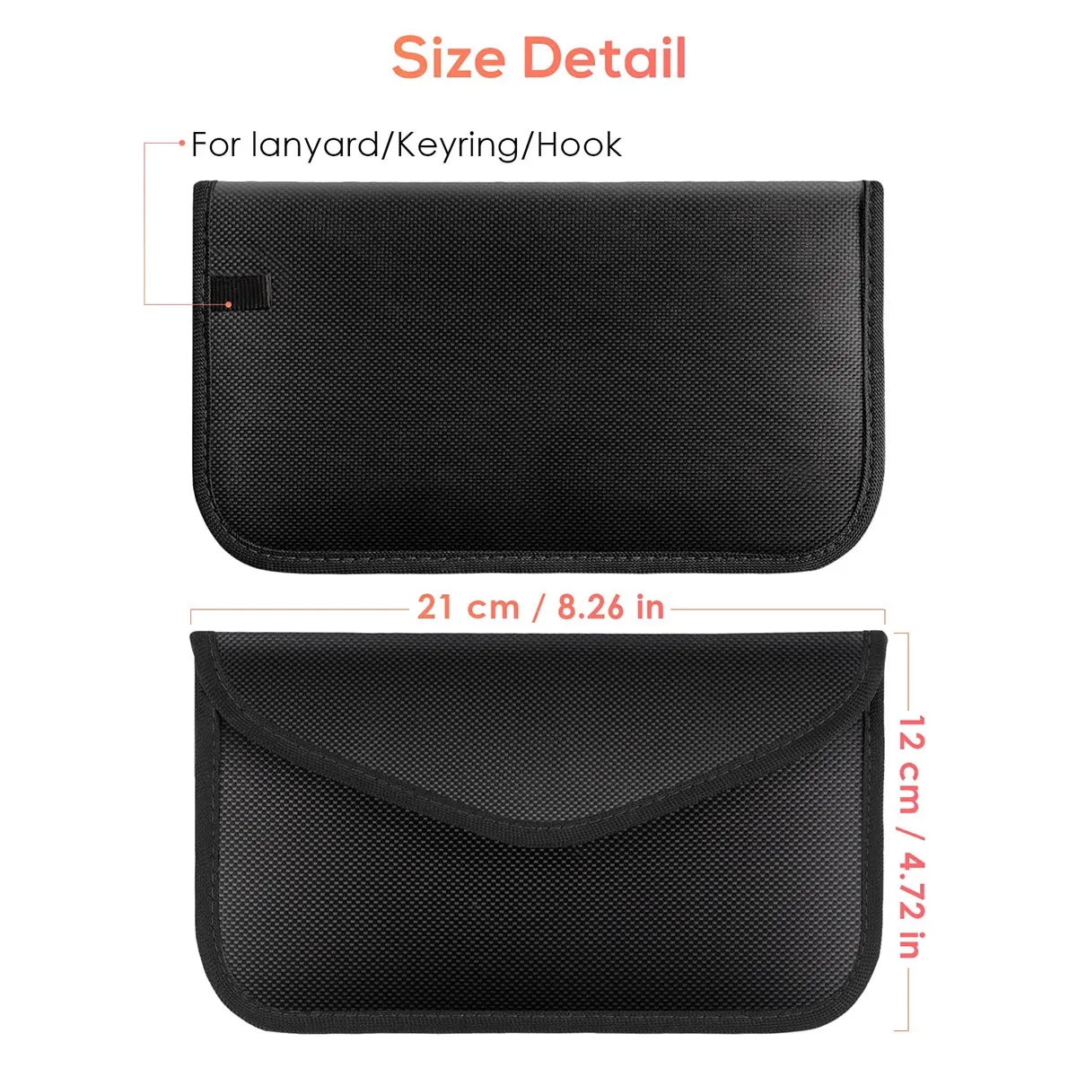 RFID Signal Blocking Key Pouch Bag 2