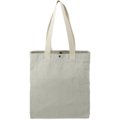 Repose 10oz Recycled Cotton Box Tote w/Snap 19