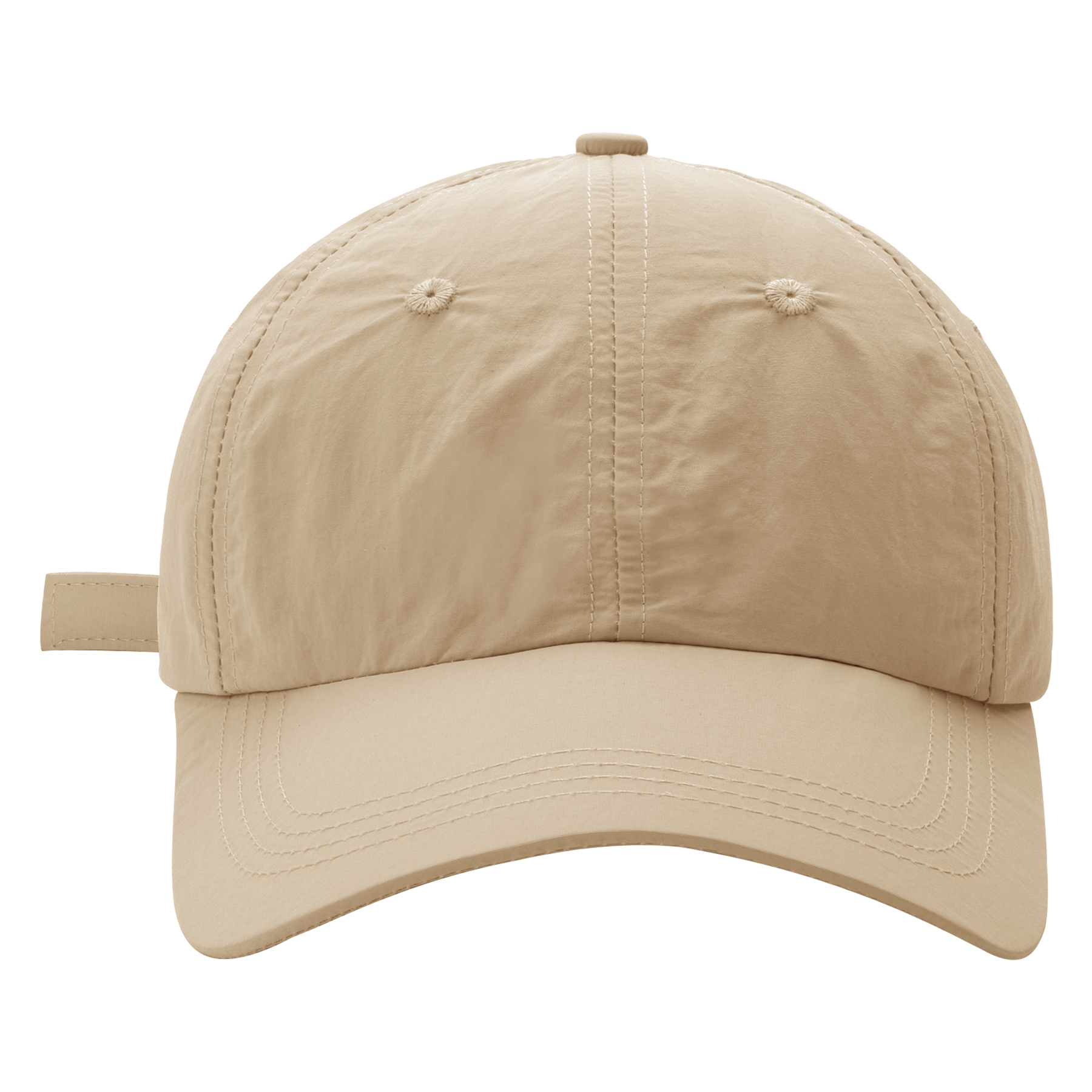 Outdoor Six-Panel Polyester Quick-Drying Embroidery Baseball Caps With Metal Closure 1