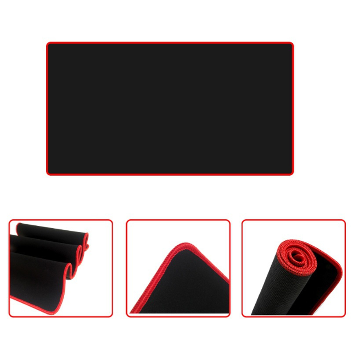 Stitched Edge Gaming Mouse Pad for Office 6