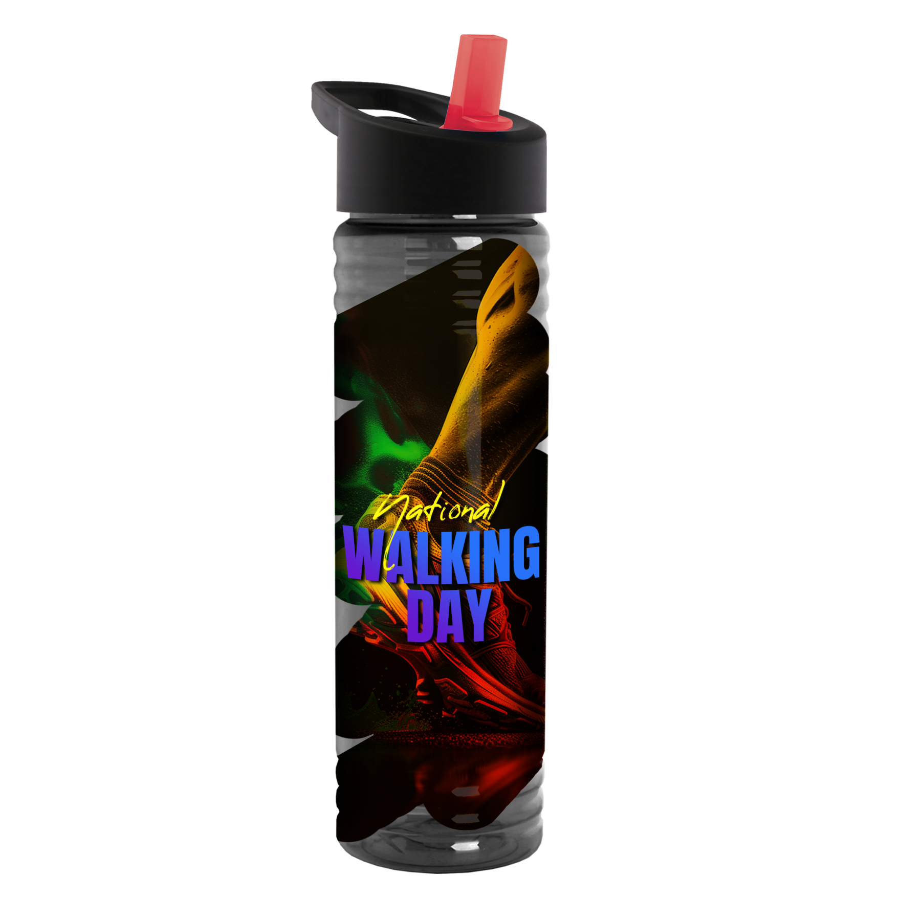 Garyline® Slim Fit Bottle with Flip-Straw Lid - 24 oz. 442