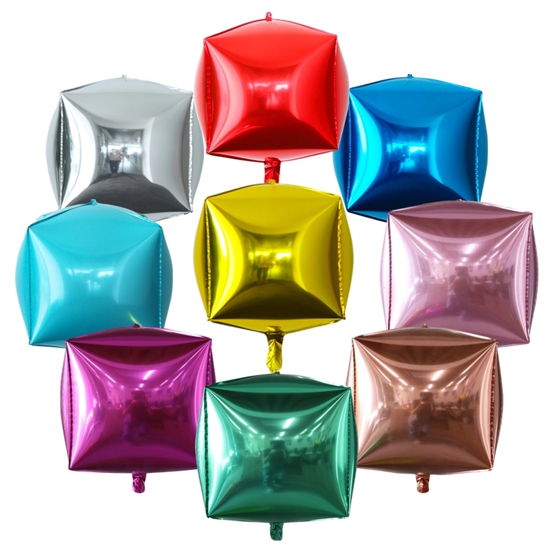 4D Square Aluminum Foil Balloon 2