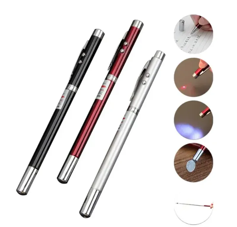 Retractable LED Light Screen Pointer Pen 2