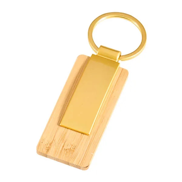 Engraved Bamboo Key Tag 3