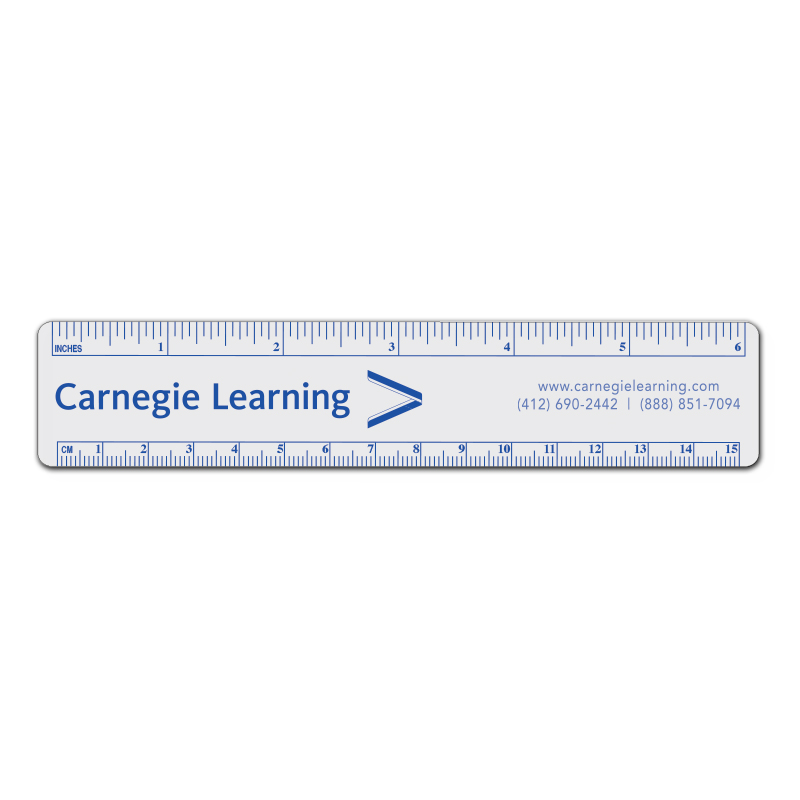 Ruler, 6" Clear Flexible 1