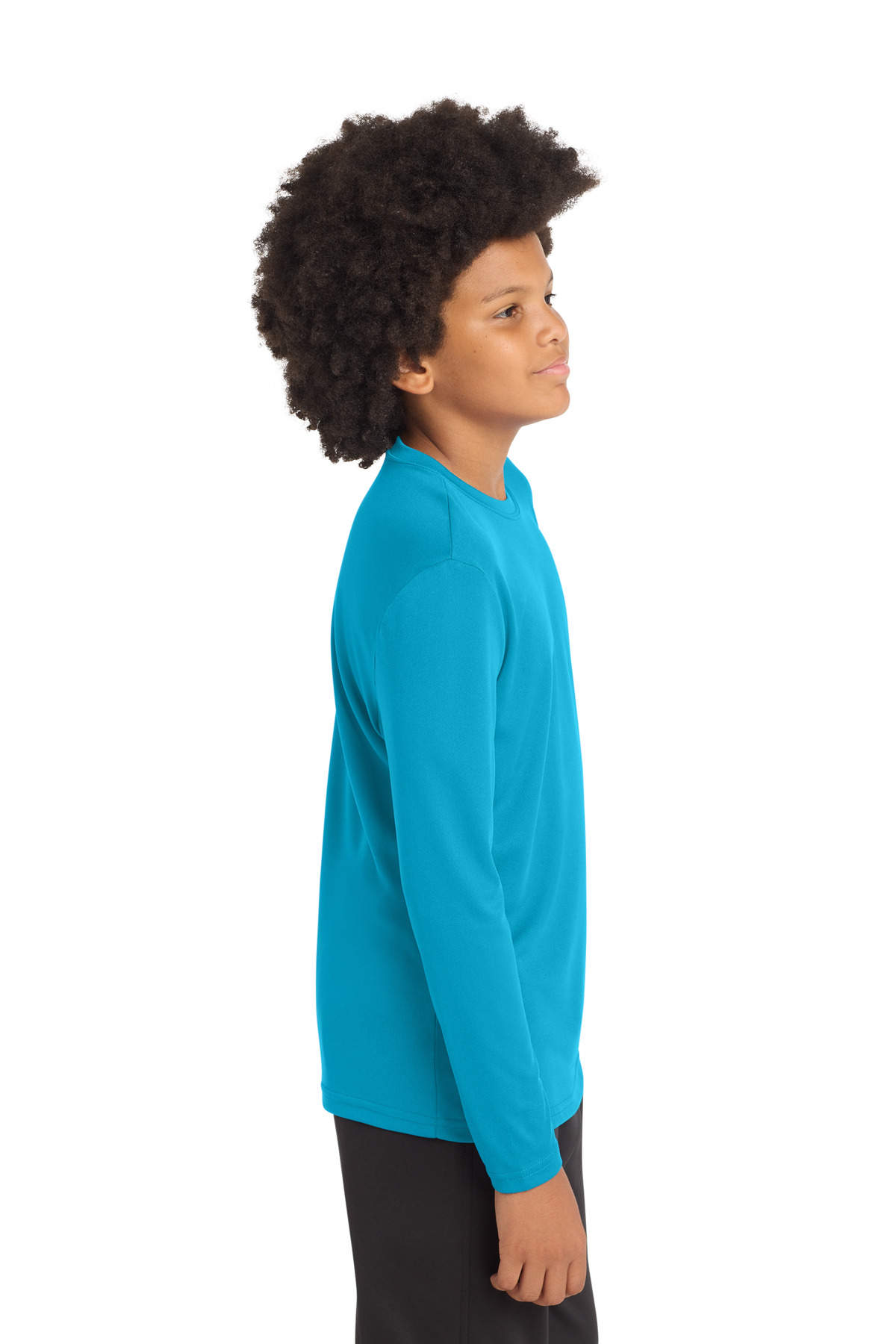 Sport-Tek Youth Long Sleeve PosiCharge Competitor Tee. YST350LS 46