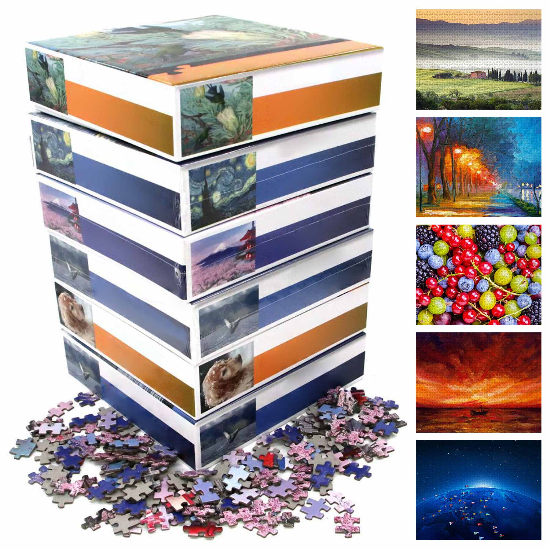 500pcs Papper Jigsaw Puzzles 2