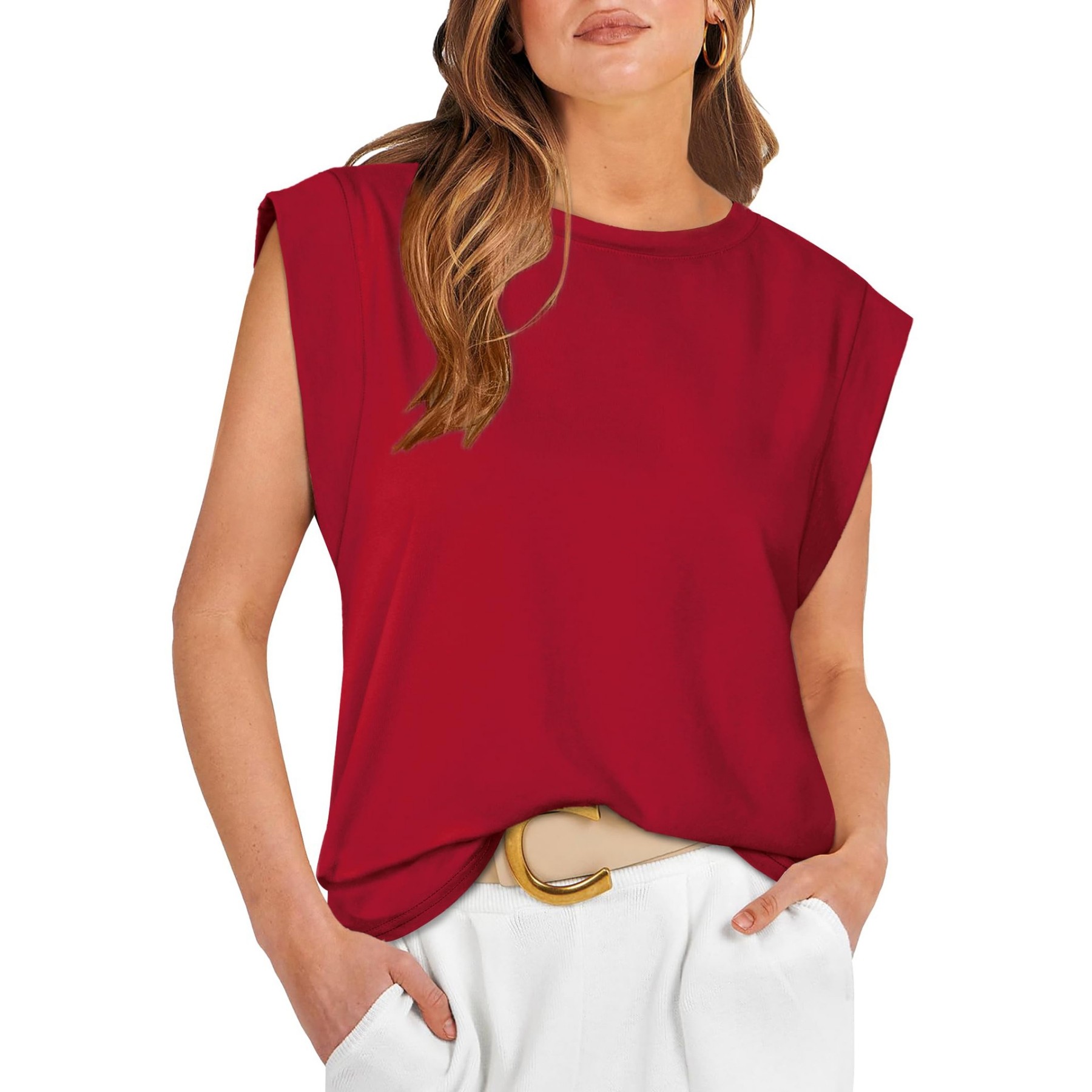 Cap Sleeve Summer Tops 2