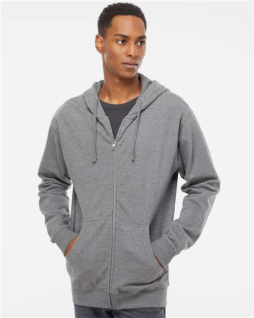 Unisex Midweight Full-Zip Hooded Sweatshirt - SS4500Z 4