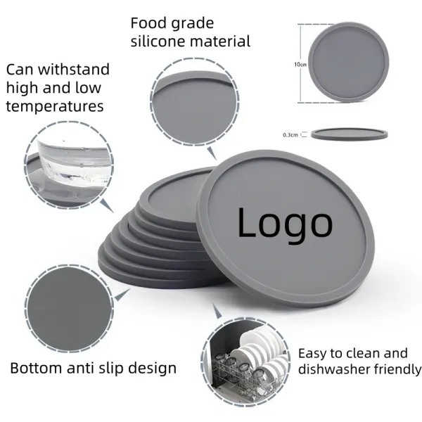 Silicone coaster 6