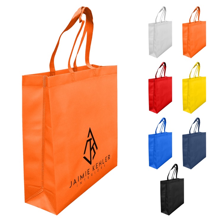 Laminated Non Woven Bag With Large Gusset 2
