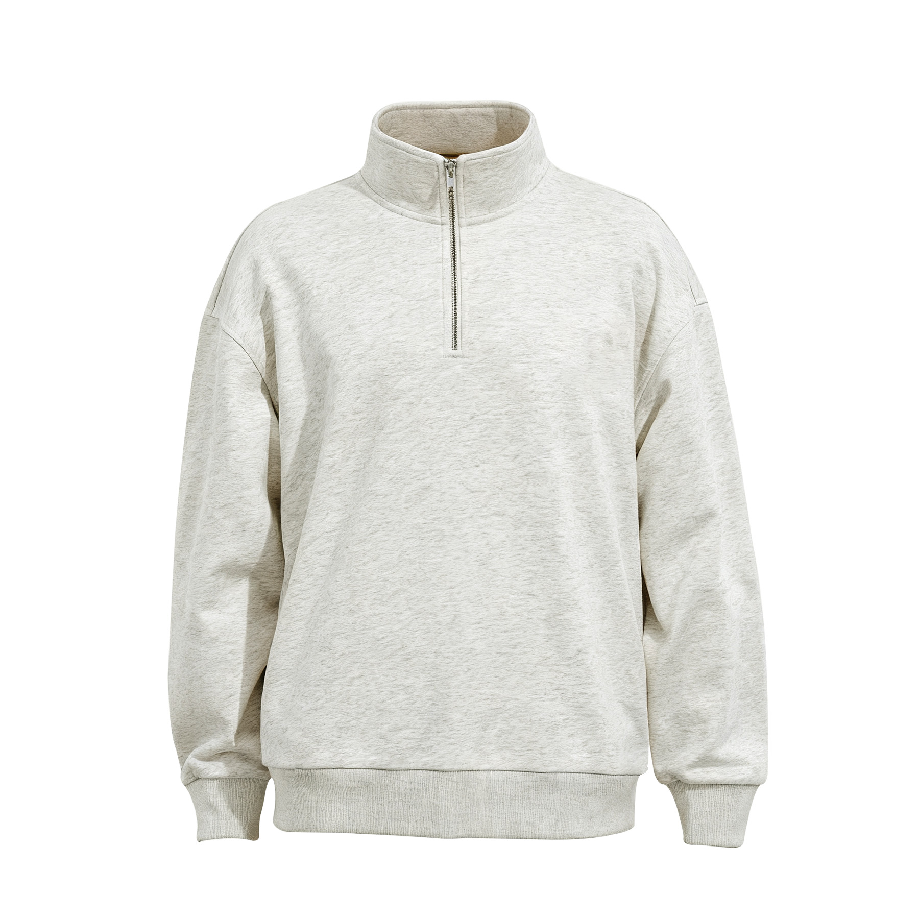 Unisex 100% Pre-Shrunk Cotton Quarter Zip Sweatshirt 10