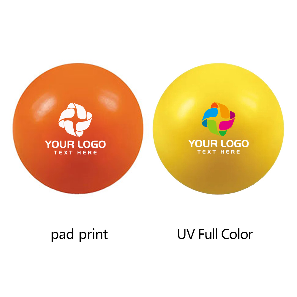 Promotional Solid Color Round Stress Ball 12