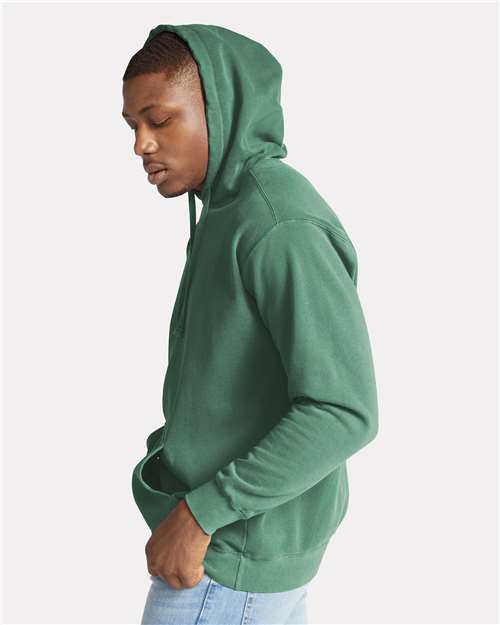 Unisex Garment-Dyed Hooded Sweatshirt - 1567 30