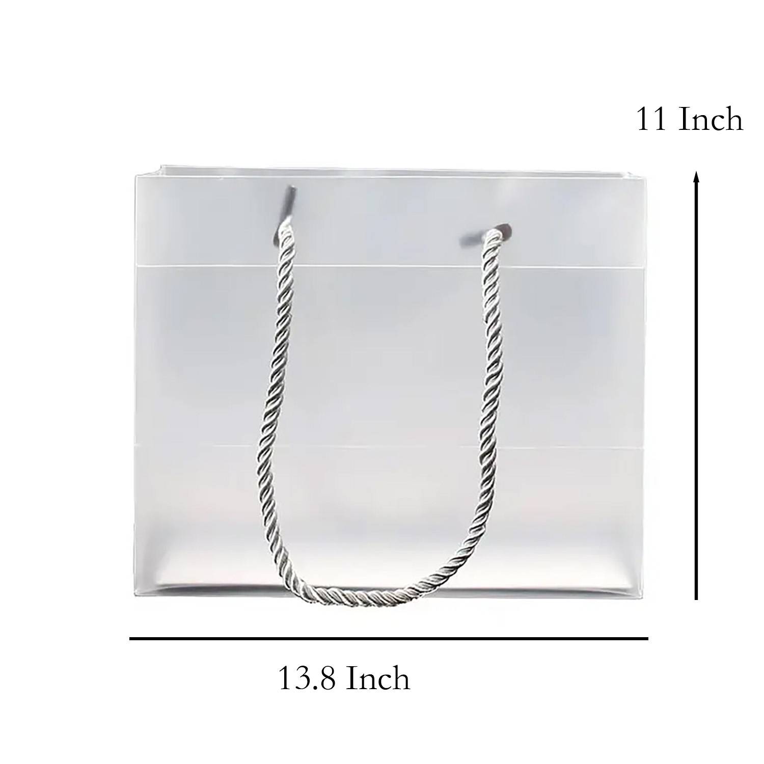 Transparent PP handbag 2