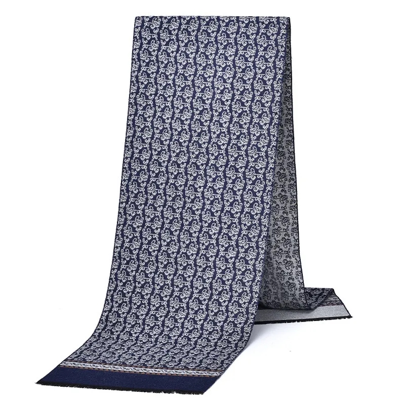 Cashew Flower Cashmere-Like Cotton Viscose Scarf 4