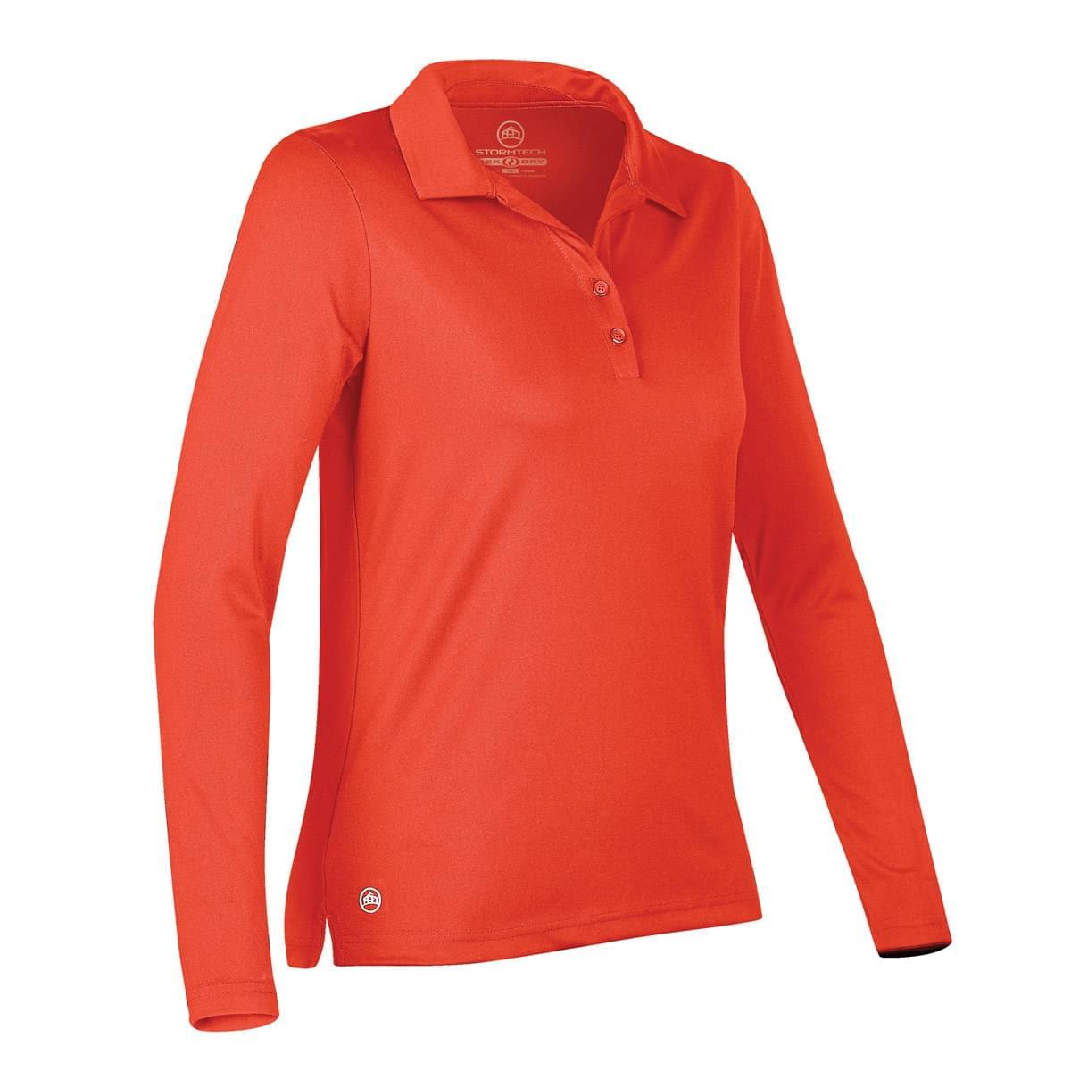 Stormtech Women's Long Sleeve Apollo H2X-DRY Polo 4
