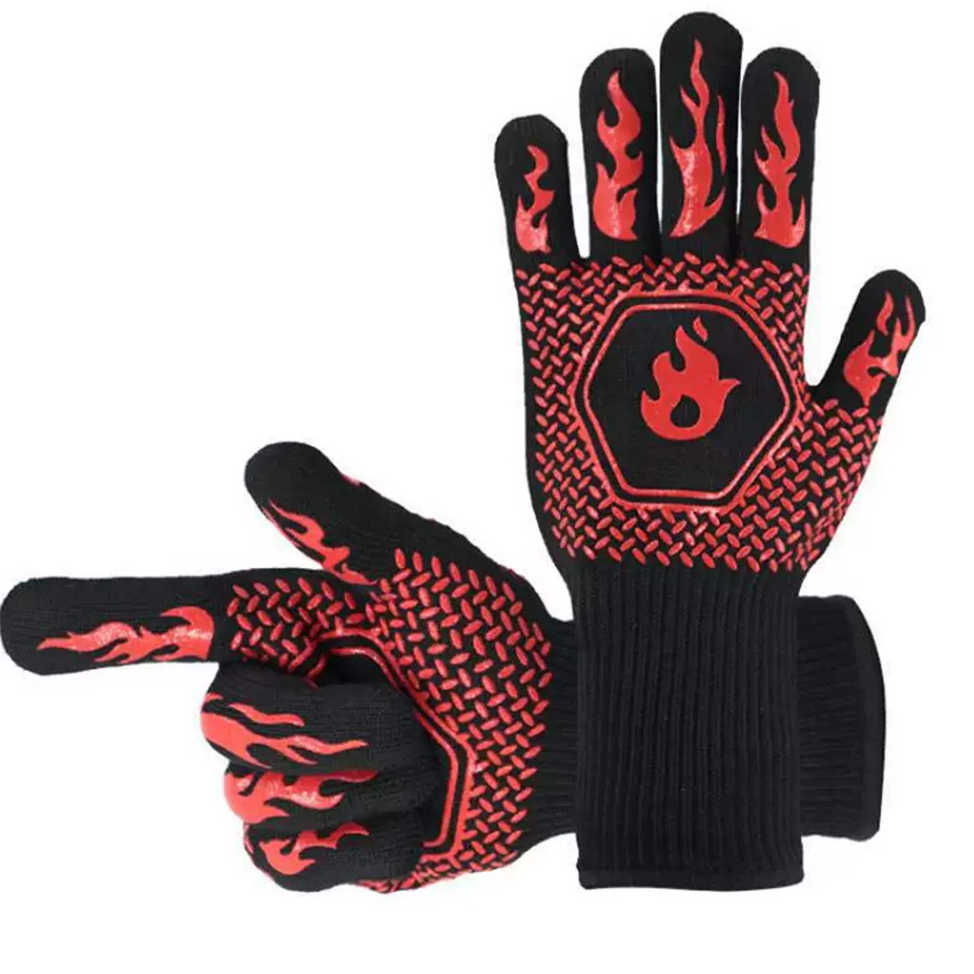 Heat-Resistant Barbecue Grill Gloves 3