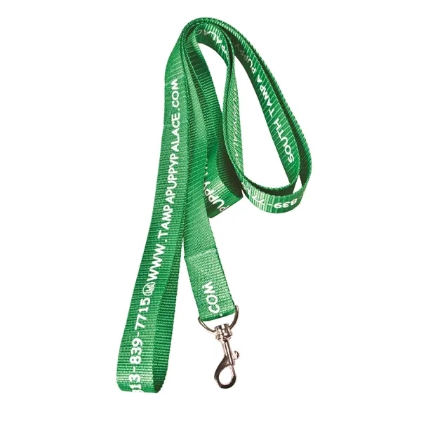 Dog Leash 1"x60" - Screen Printed 2