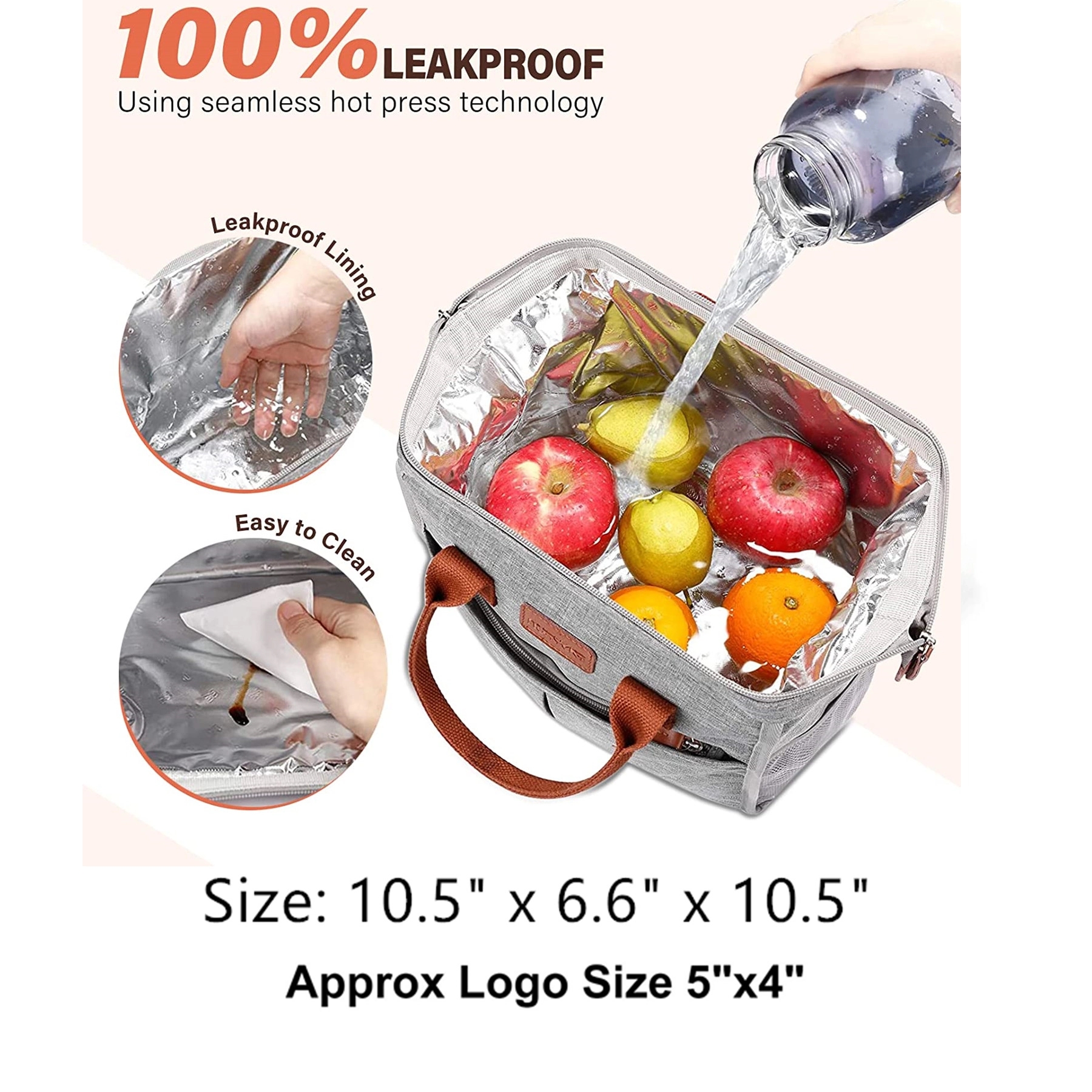 Lunch Box Cooler Tote Bags 3