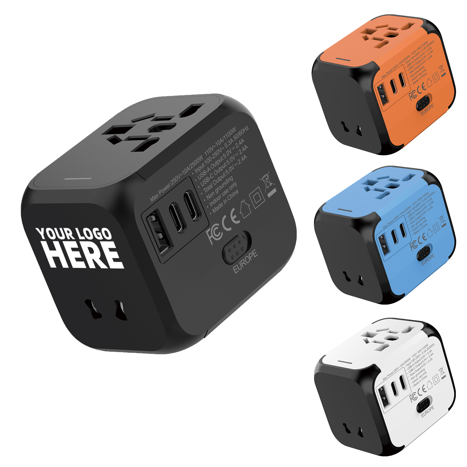 Multifunctional Global Adapter Plug 1