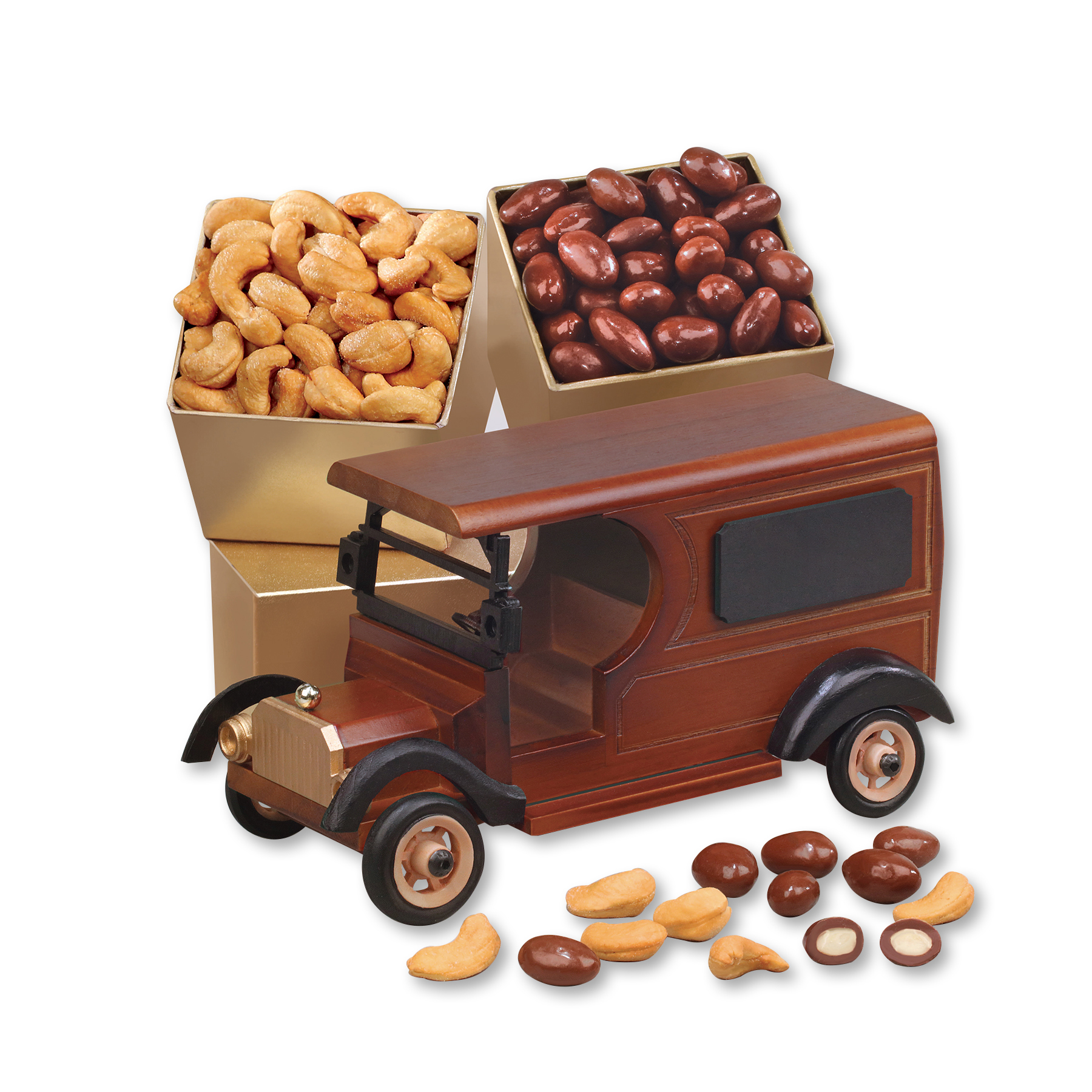 1918 Delivery Truck with Fancy Cashews & Chocolate Almonds 2