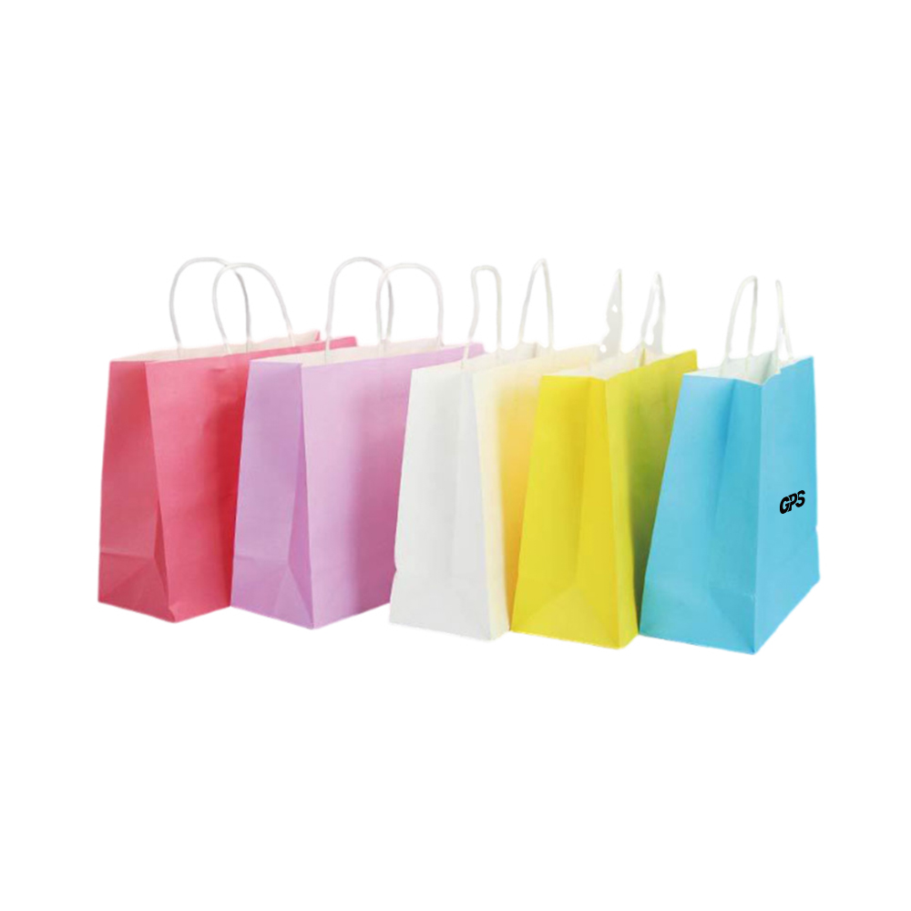 120g Kraft Paper Shopper Bag