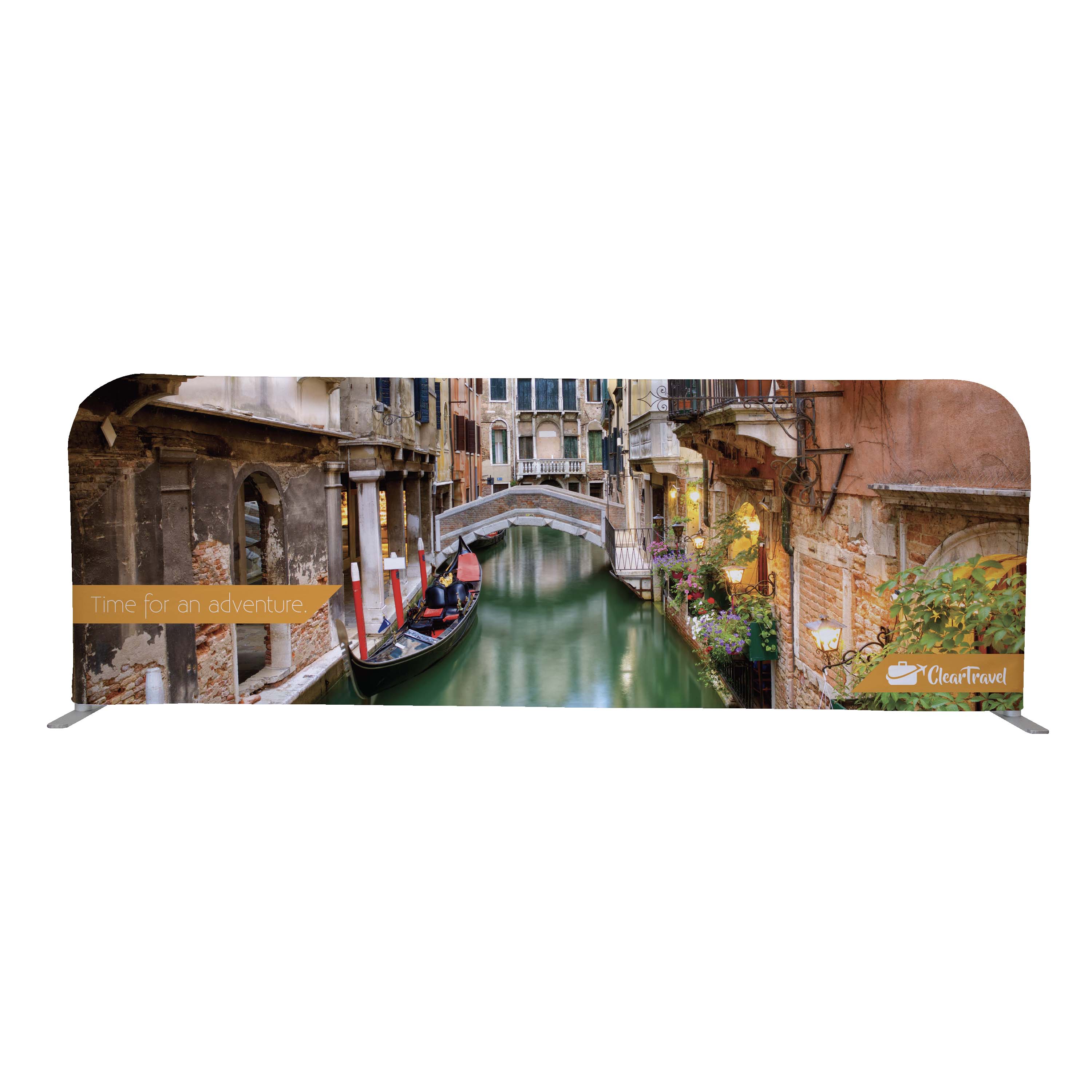 6'W x 2'H EuroFit™ Tabletop Straight Wall Kit 3