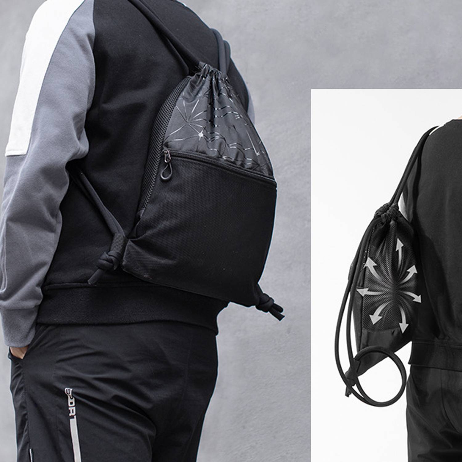 Training Sports Fitness Cycling Strap Storage Backpack 4