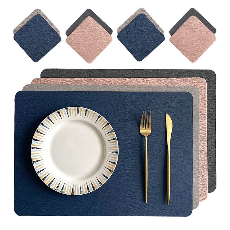 PVC Imitation Leather Placemat 4