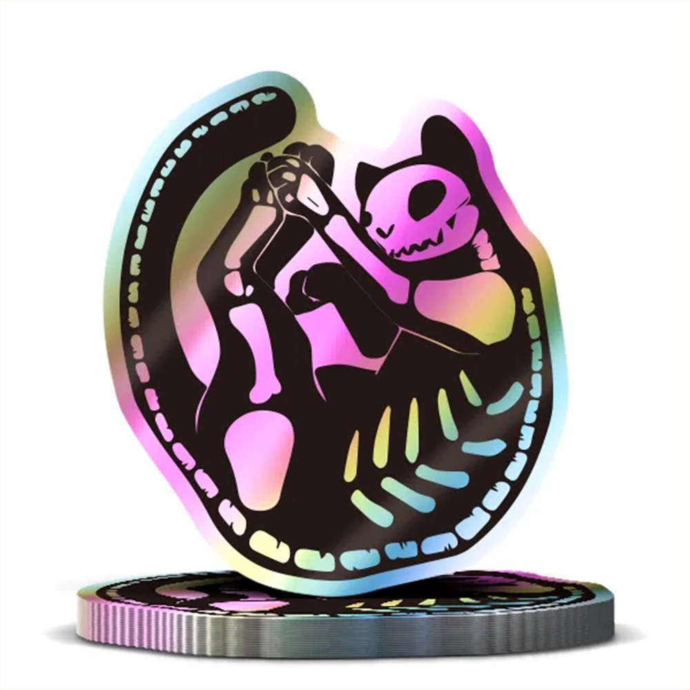 6" Custom Holographic Sticker 7