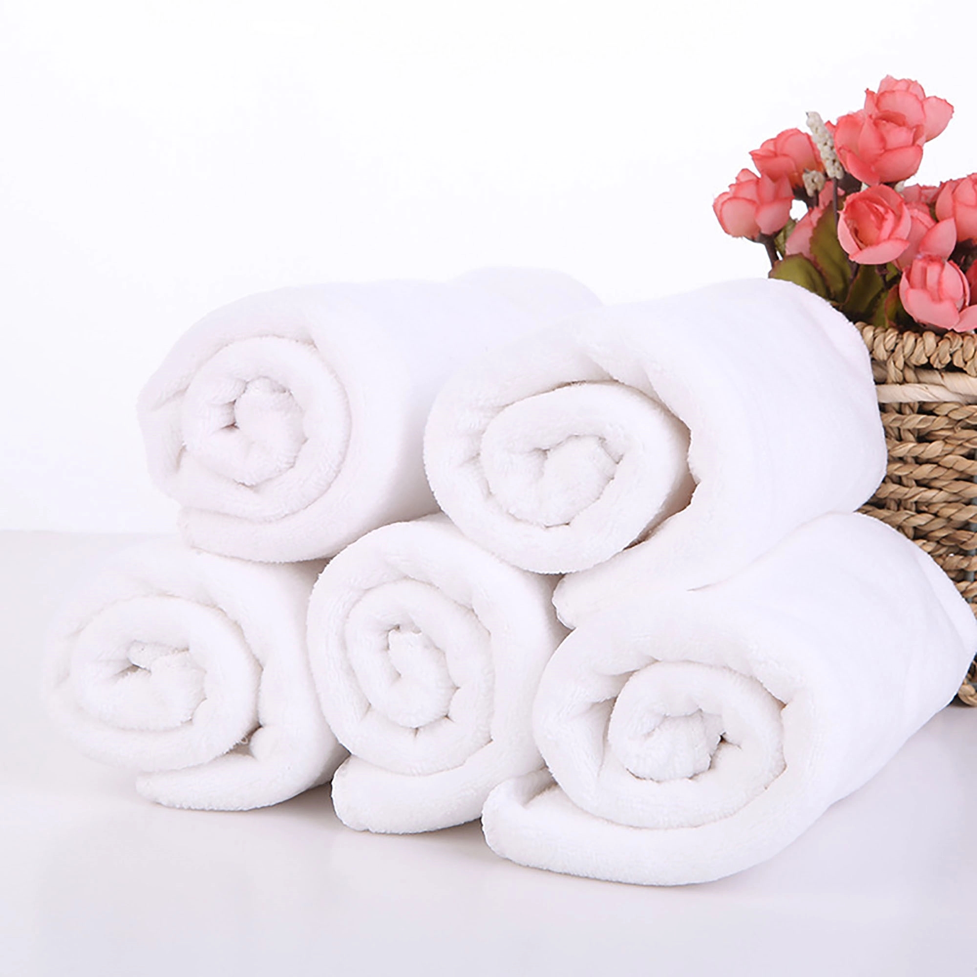 Cotton White Bath Towel 7