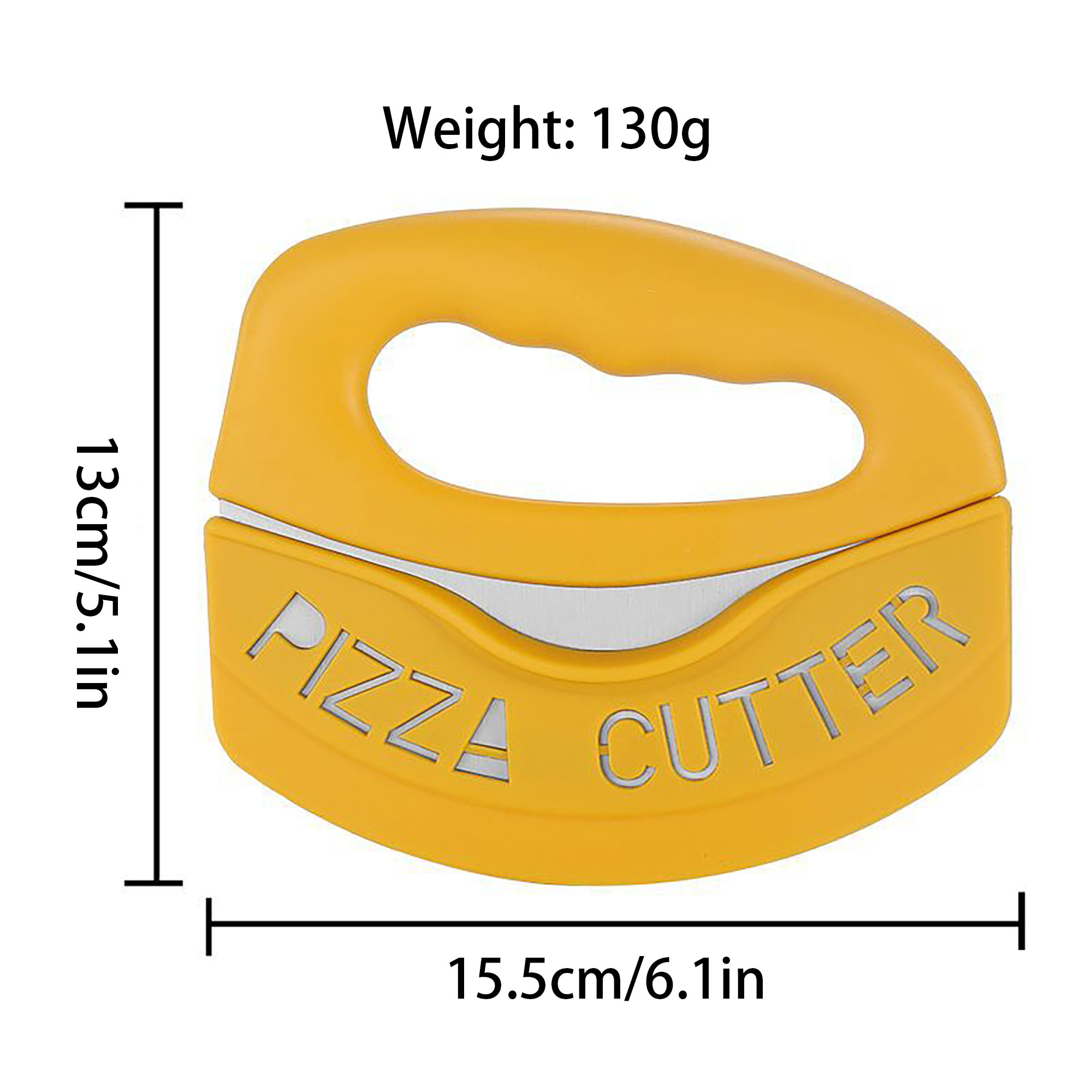 Pizza Cutter with Non-Slip Grip MOQ20 1