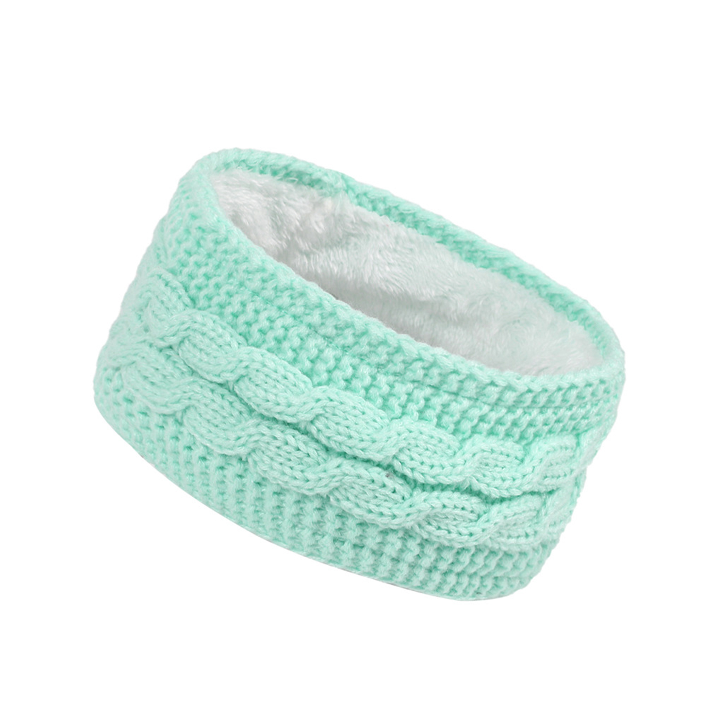 Acrylic Winter Velvet Knit Sports Headband 29