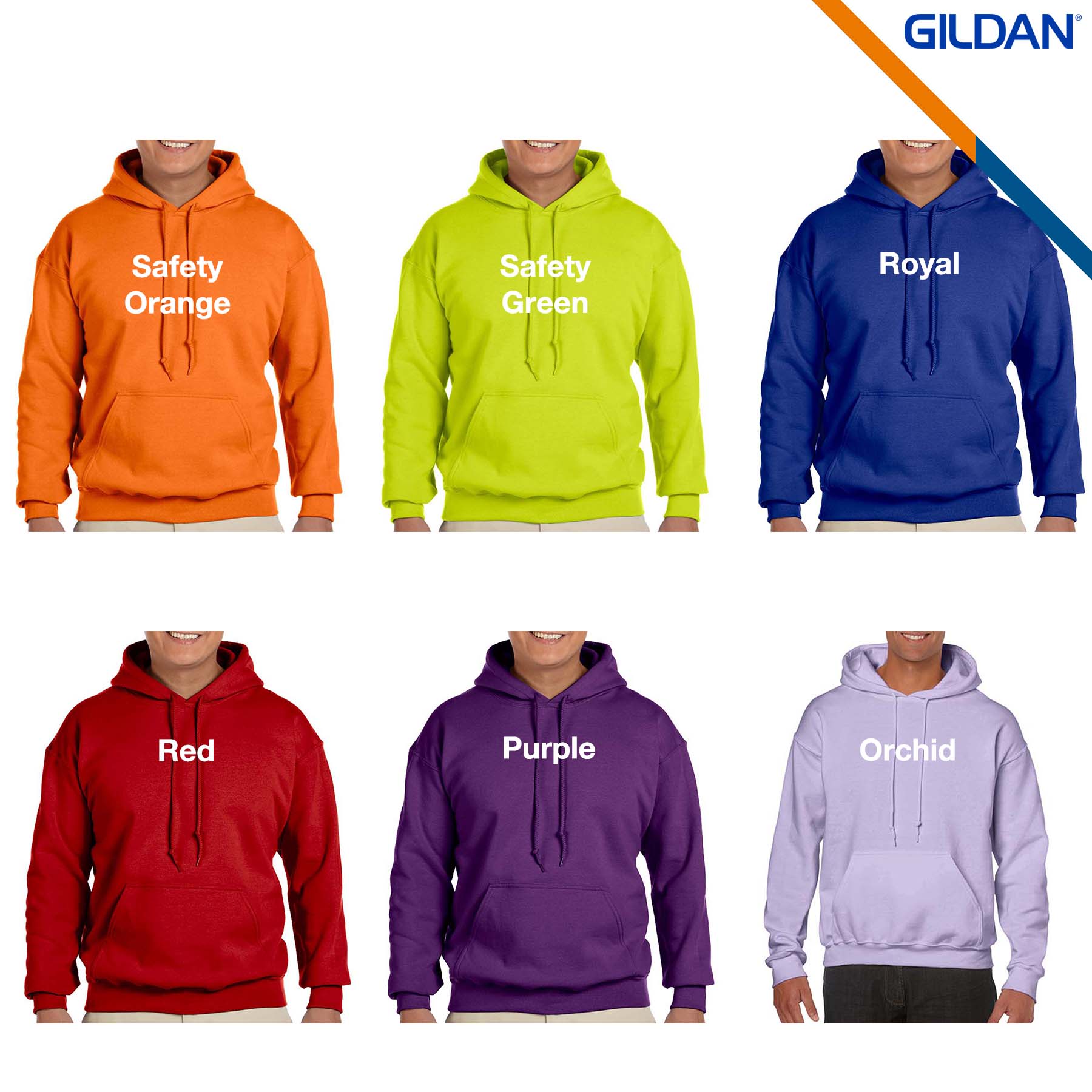 Gildan® 7.75oz Adult Hooded Sweatshirts 6