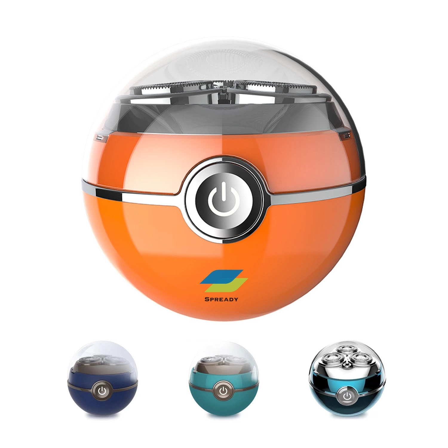 Electric 4D Floating Rotary Shaver W/ Multi-Function Razor 2