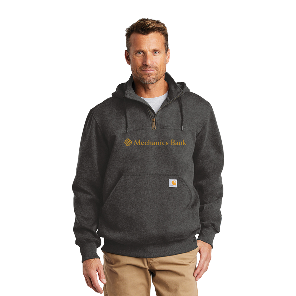 Carhartt(R) Paxton Heavyweight Zip Mock Sweatshirt, custom hoodie or sweatshirt with logo imprint 3