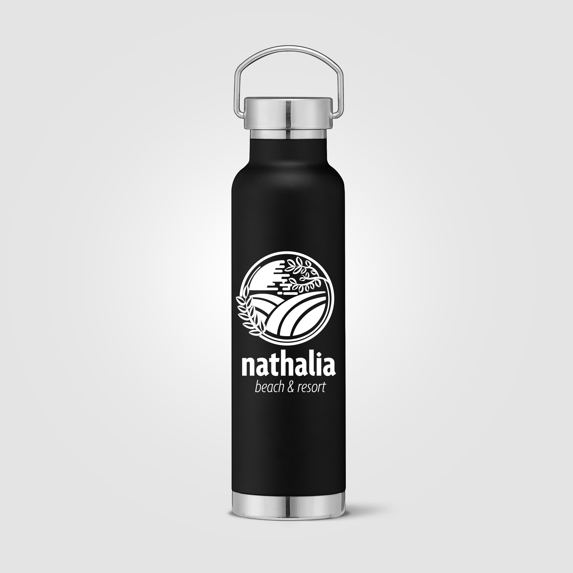 Apollo - 23 oz. Double Wall Stainless Steel Water Bottle with Lid, custom water bottle with logo imprint 5