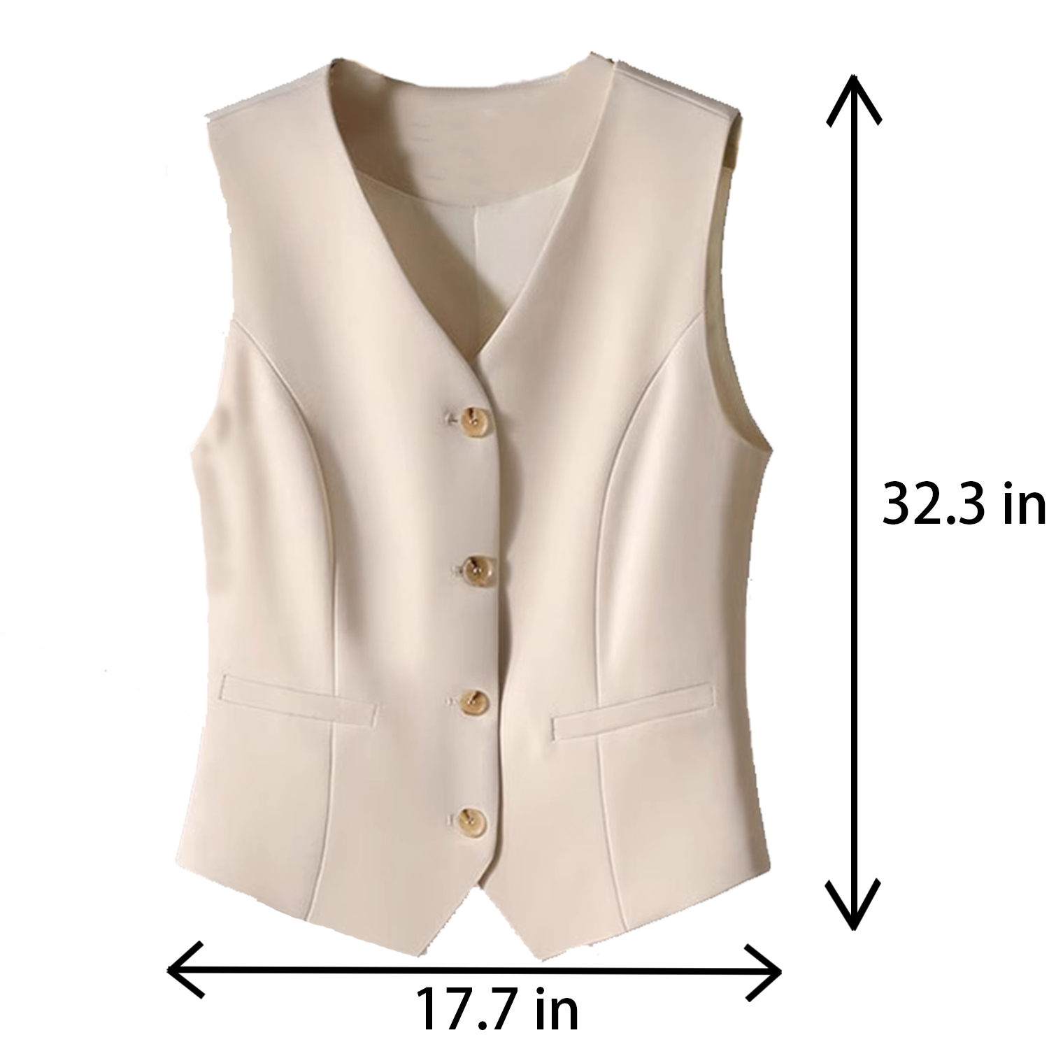 Sleeveless western-style vest 3