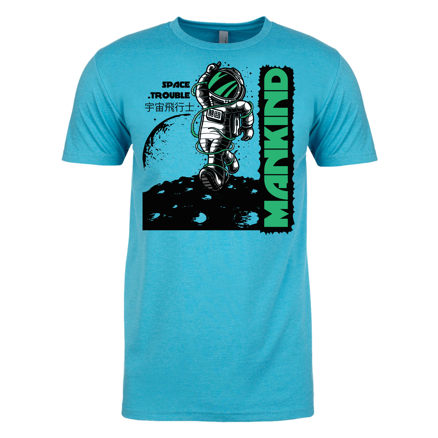 Next Level™ 4.3 oz. Poly/Cotton Blend T-Shirt (Full Color Imprint) 44
