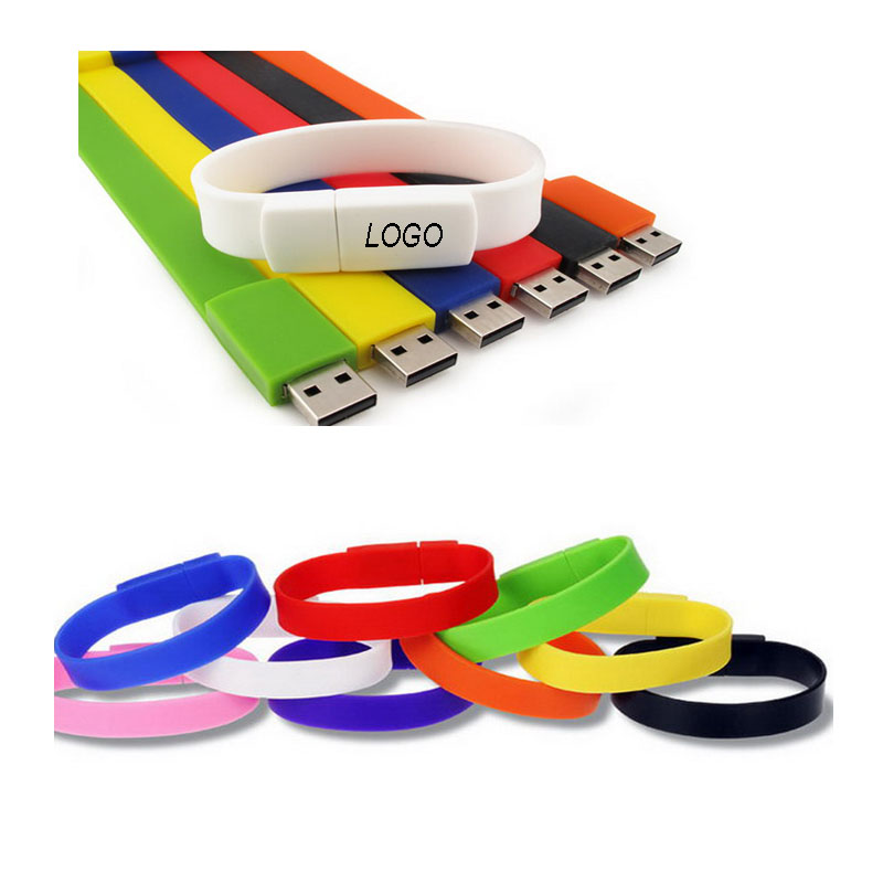 4 GB Silicone Wrist Band With USB Drive 2