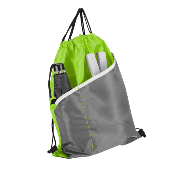 Contrast Cinch Bag 18
