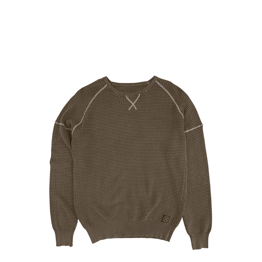 Mega Waffle Crew Sweatshirt, custom hoodie or sweatshirt with logo imprint 5