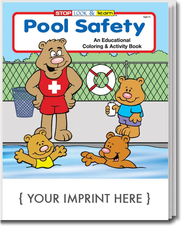 COLORING BOOK - Pool Safety Coloring & Activity Book 3