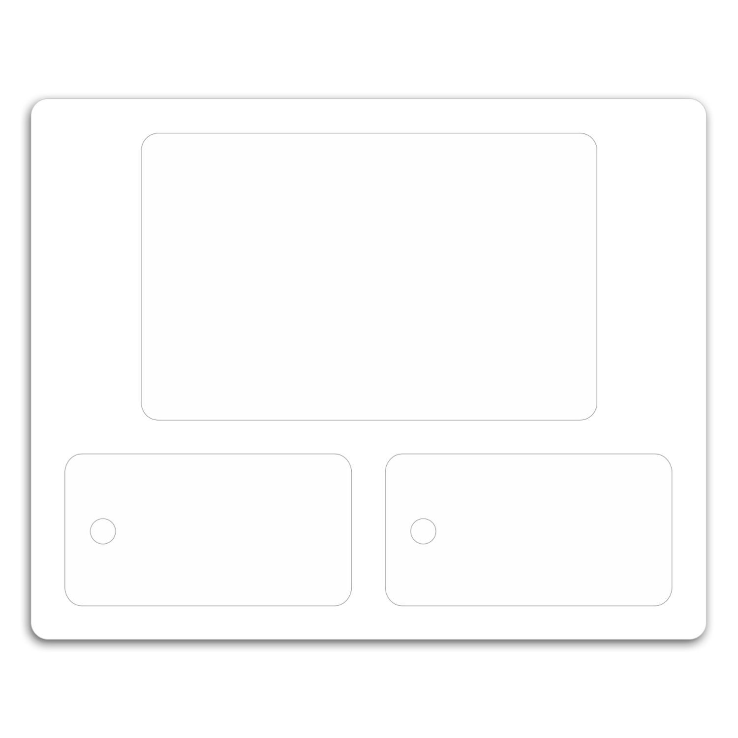 Plastic Wallet Card w/ 2 Key Tags 1
